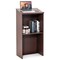 46 Podium Stand Hostess Stand W/ Tilted Desktop And Edge Stopper Pulpits